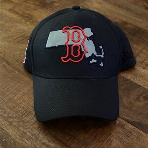 New Era Black and Red Hat